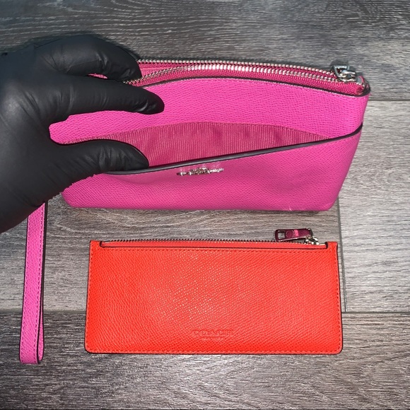 RARE COACH Clutch Wallet Mini Bag 2 Piece Set - Picture 7 of 17